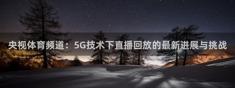 nba蜘蛛直播：央视体育频道：5G技术下直播回放的最新进展与挑战