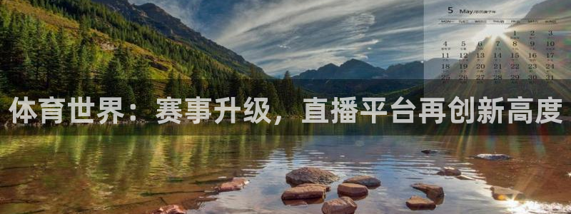 蜘蛛直播体育免费观看：体育世界：赛事升级，直播平台再创新高度
